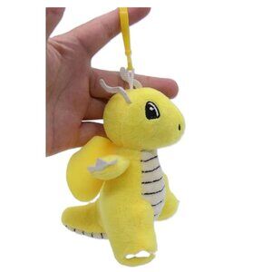 Dragonite Pokémon Plush Keychain Soft Stuffed Clip